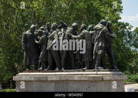 Sowjetische Armee Denkmal, Sofia, Bulgarien Stockfoto