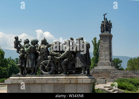 Sowjetische Armee Denkmal, Sofia, Bulgarien Stockfoto