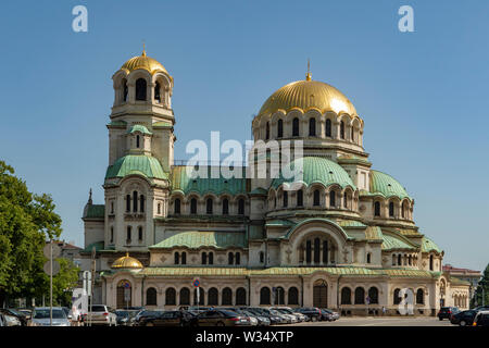 St. Alexander-Newski-Kathedrale, Sofia, Bulgarien Stockfoto