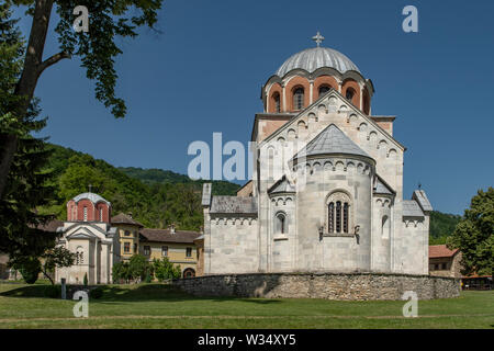 Studenica Kloster, in der Nähe von Kraljevo, Serbien Stockfoto