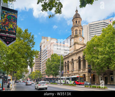 Adelaide Rathaus auf King William Street im Central Business District (CBD), Adelaide, South Australia, Australien Stockfoto