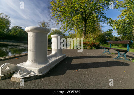 Ropner Park, Stockton on Tees. Großbritannien Stockfoto