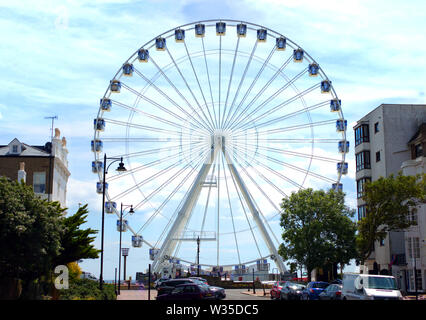 Big Wheel auf Worthing Seafront Stockfoto