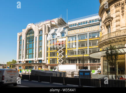 La Samaritaine, Kaufhaus, neue Gebäude im Bau, Paris, Frankreich. Stockfoto