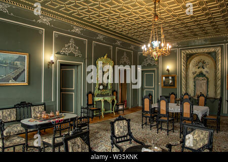 In Hindliyan Haus, Altstadt, Plovdiv, Bulgarien Stockfoto