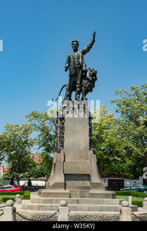 Denkmal von Vasil Levski, Karlovo, Bulgarien Stockfoto