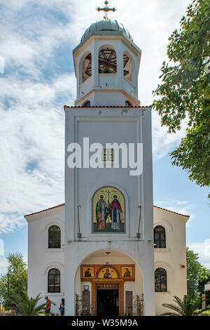 St. Kyrill und St. Methodius Kirche, Sozopol, Bulgarien Stockfoto