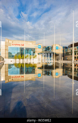 Birmingham Symphony Hall New Centenary Square Stockfoto
