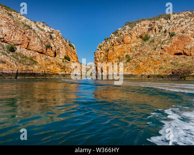 Horizontale fällt in den Kimberleys, Western Australia Stockfoto