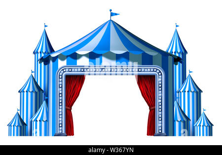 Zirkus Karneval Fotohintergrund – 180x100 Cm, Mit Rotem Vorhang & Riesenrad, Für Party-Deko & Fotos