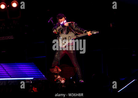Muse führt im Stadio San Siro in Milano, Italien, am 12. Juli 2019 Stockfoto