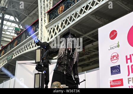 HYPER JAPAN 2019 Olympia Grand Hall, Japan Kultur, Cosplay, traditionelle Culturebest der Japan Food Event mit Japanischen live Bands 12, 13, 14 Juli 2019, Olympia, London, UK Stockfoto