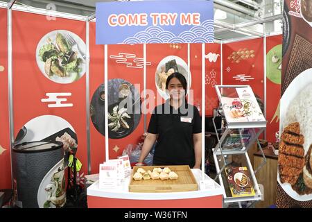 HYPER JAPAN 2019 Olympia Grand Hall, Japan Kultur, Cosplay, traditionelle Culturebest der Japan Food Event mit Japanischen live Bands 12, 13, 14 Juli 2019, Olympia, London, UK Stockfoto