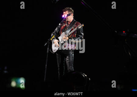 Mailand, 12.Juli. MUSE führt Live@Stadio Giuseppe Meazza San Siro, Mailand. Copyright Davide Merli | Alamy Stockfoto