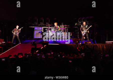 Mailand, 12.Juli. MUSE führt Live@Stadio Giuseppe Meazza San Siro, Mailand. Copyright Davide Merli | Alamy Stockfoto