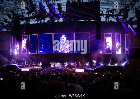 Mailand, 12.Juli. MUSE führt Live@Stadio Giuseppe Meazza San Siro, Mailand. Copyright Davide Merli | Alamy Stockfoto