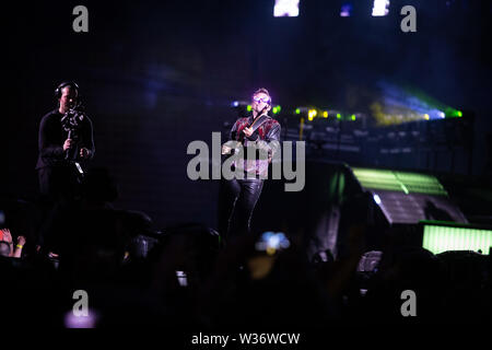 Mailand, 12.Juli. MUSE führt Live@Stadio Giuseppe Meazza San Siro, Mailand. Copyright Davide Merli | Alamy Stockfoto