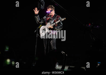 Mailand, 12.Juli. MUSE führt Live@Stadio Giuseppe Meazza San Siro, Mailand. Copyright Davide Merli | Alamy Stockfoto