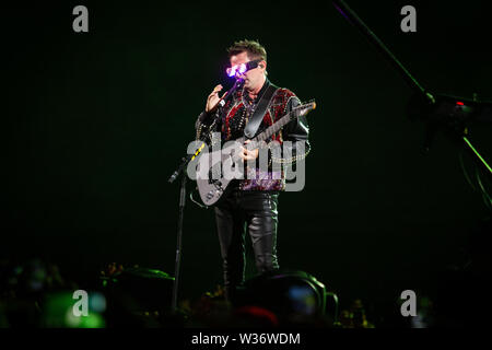 Mailand, 12.Juli. MUSE führt Live@Stadio Giuseppe Meazza San Siro, Mailand. Copyright Davide Merli | Alamy Stockfoto