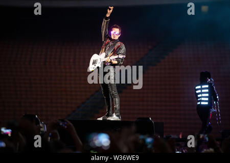 Mailand, 12.Juli. MUSE führt Live@Stadio Giuseppe Meazza San Siro, Mailand. Copyright Davide Merli | Alamy Stockfoto