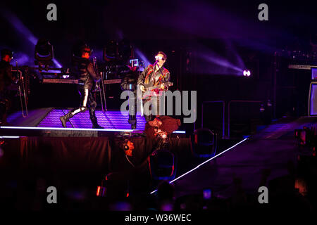 Mailand, 12.Juli. MUSE führt Live@Stadio Giuseppe Meazza San Siro, Mailand. Copyright Davide Merli | Alamy Stockfoto