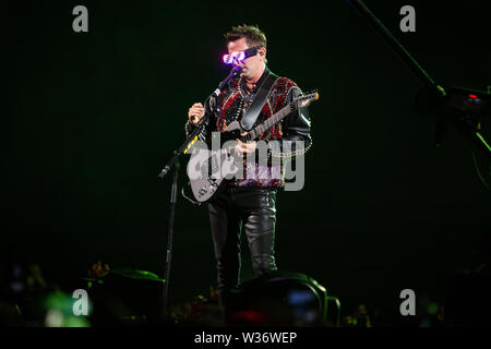 Mailand, 12.Juli. MUSE führt Live@Stadio Giuseppe Meazza San Siro, Mailand. Copyright Davide Merli | Alamy Stockfoto