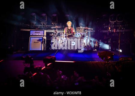 Mailand, 12.Juli. MUSE führt Live@Stadio Giuseppe Meazza San Siro, Mailand. Copyright Davide Merli | Alamy Stockfoto