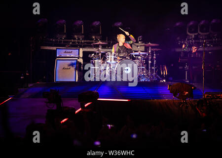 Mailand, 12.Juli. MUSE führt Live@Stadio Giuseppe Meazza San Siro, Mailand. Copyright Davide Merli | Alamy Stockfoto
