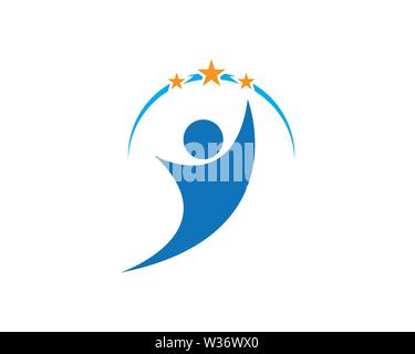 Succes Menschen Icon Gruppe Vector Illustration Design Stockfoto