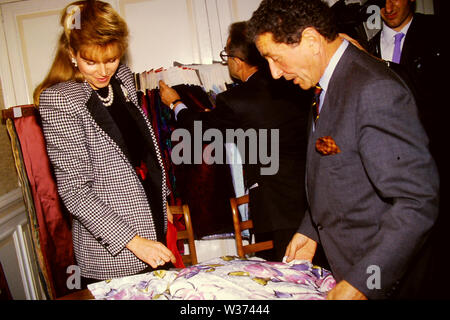 Königin Noor von Jordanien erscheint in Lyon, Frankreich Stockfoto