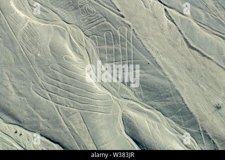 Die Nazca-linien in Peru sind immer noch ein wenig von einem Geheimnis Stockfoto