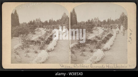 Vassar College, Poughkeepsie, NY, von Robert N Dennis Sammlung von stereoskopische Ansichten Stockfoto