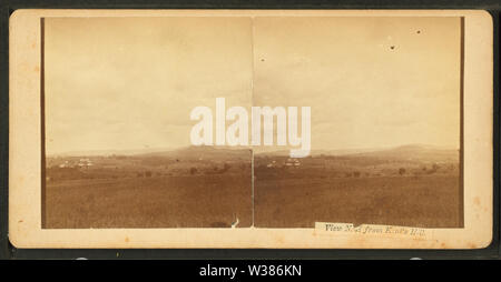 Blick NE (nord-östlich) von Kent's Hill, von Robert N Dennis Sammlung von stereoskopische Ansichten Stockfoto