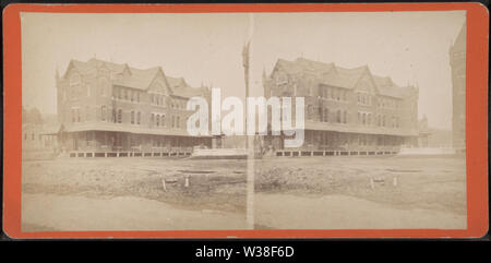 Anzeigen von Gebäude, Anlagen im Bau, von Ackerman Bros. Stockfoto