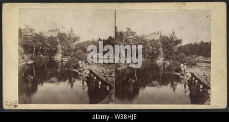 Blick auf Catskill Creek, durch die E&HT Anthony (Hart) Stockfoto