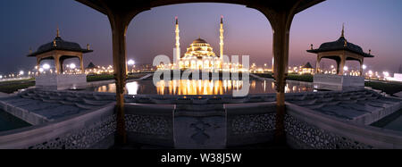 Große Moschee in Sharjah Stockfoto