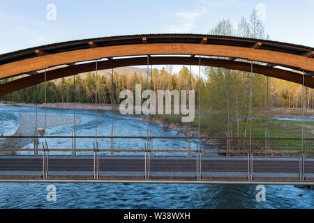 Die Brücke der Träume in Princeton, British Columbia, Kanada Stockfoto