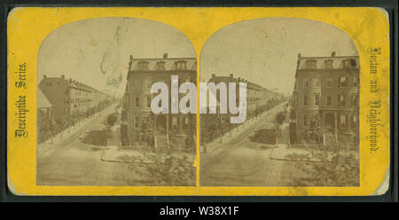 Worcester St, von Robert N Dennis Sammlung von stereoskopische Ansichten Stockfoto