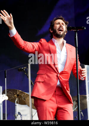 Josh Groban bei der Barclaycard präsentiert Britische Sommerzeit, Hyde Park in London, England. Stockfoto