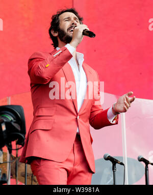 Josh Groban bei der Barclaycard präsentiert Britische Sommerzeit, Hyde Park in London, England. Stockfoto