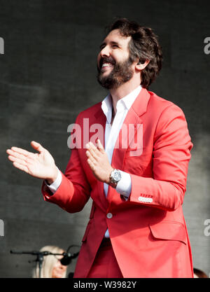 Josh Groban bei der Barclaycard präsentiert Britische Sommerzeit, Hyde Park in London, England. Stockfoto