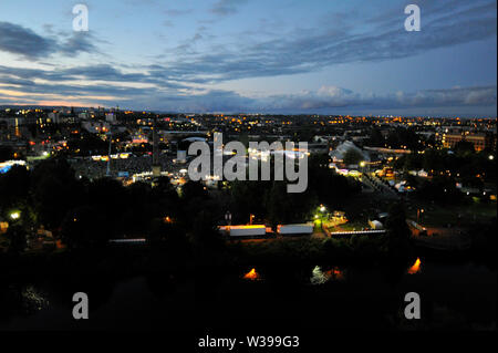 Glasgow, UK. 13. Juli 2019. Wels und der Bottlemen TRNSMT 2019 live in Glasgow am Grün. Credit: Colin Fisher/Alamy Leben Nachrichten. Stockfoto