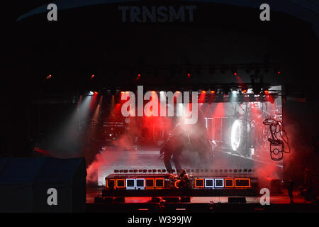 Glasgow, UK. 13. Juli 2019. Wels und der Bottlemen TRNSMT 2019 live in Glasgow am Grün. Credit: Colin Fisher/Alamy Leben Nachrichten. Stockfoto