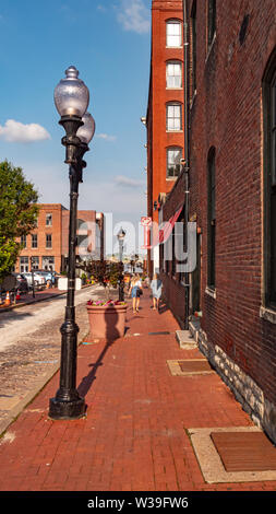 Lacledes Landung in Altstadt - St. Louis SAINT LOUIS. USA - Juni 19, 2019 Stockfoto