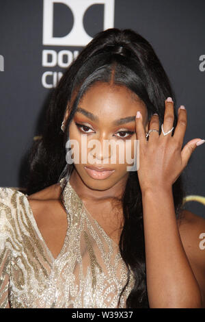 Los Angeles, USA. 09 Juli, 2019. Normani 07/09/2019 "König der Löwen" Premiere in Dolby Theatre in Hollywood, CA Credit: Cronos/Alamy leben Nachrichten Stockfoto