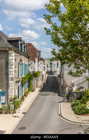 Navarrenx ist ein entzückendes, kleines Bastide, in der schönen Region Béarn befindet. Es war repräsentativ Plus Beau Village Status im Jahr 2014 ausgezeichnet. Stockfoto