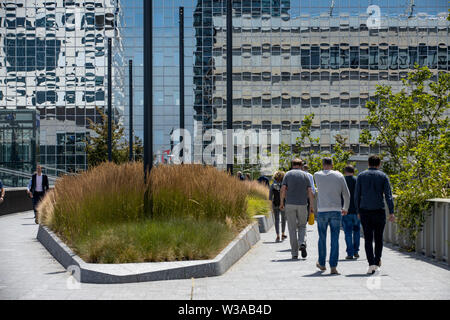 Utrecht, Niederlande, Rabobank Gebäude am Hauptbahnhof, Stockfoto