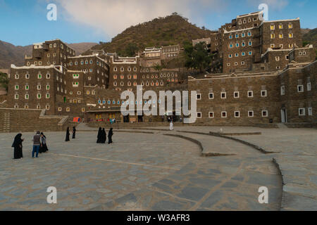 Rojal Erbe Vilage in Asir Provinz in Saudi-Arabien Stockfoto