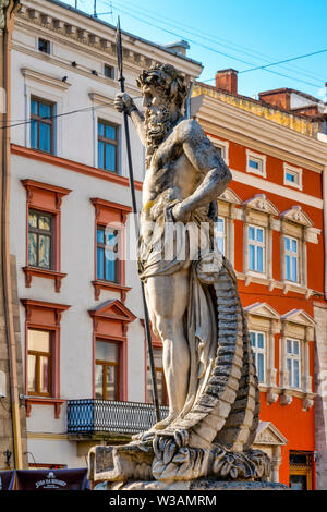 Rynok Square, Lemberg, Ukraine Stockfoto