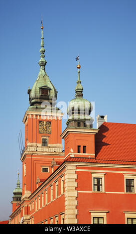 Das königliche Schloss in Warschau. Polen Stockfoto